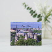 Carte Postale Riga, Lettonie (Debout devant)