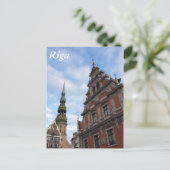 Carte Postale Riga, Lettonie (Debout devant)