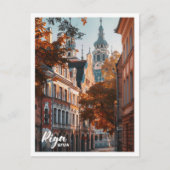Carte Postale Riga Lettonie Art Voyage célèbre place (Devant)