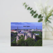 Carte Postale Riga, Lettonie, paysage urbain (Debout devant)