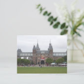 Carte Postale rijksmuseum amsterdam (Debout devant)