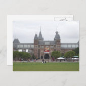 Carte Postale rijksmuseum amsterdam (Devant / Derrière)