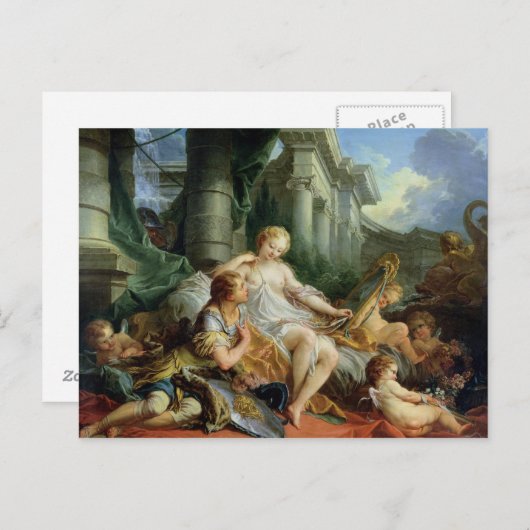 Carte Postale Rinaldo et Armida, 1733 (Devant / Derrière)