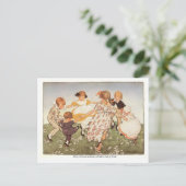 Carte Postale Ring A-Round a Rosie Nursery Rhyme (Debout devant)