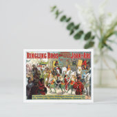Carte Postale Ring Brothers Circus Joan of Arc Spectaculaire (Debout devant)
