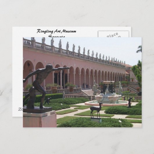 Carte Postale Ringling Art Museum (Devant / Derrière)
