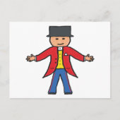 Carte Postale Ringmaster cirque (Devant)