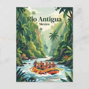 Carte Postale Rio Antigua, Veracruz Mexique