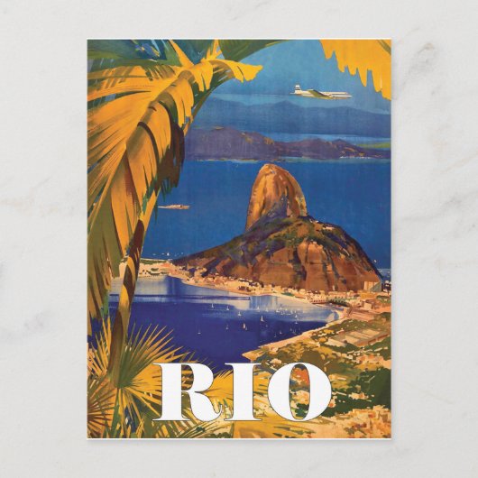 Carte Postale Rio, Brésil (Devant)