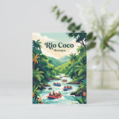 Carte Postale Rio Coco, Nicaragua (Debout devant)