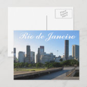 Carte postale Rio de Janeiro (Devant / Derrière)