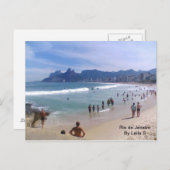 Carte Postale Rio de Janeiro (Devant / Derrière)