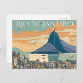 Carte Postale Rio de Janeiro (4) (Devant / Derrière)