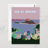 Carte Postale Rio de Janeiro -BRÉSIL (Devant / Derrière)
