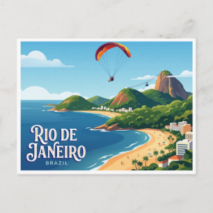 Carte Postale Rio de Janeiro, Brésil