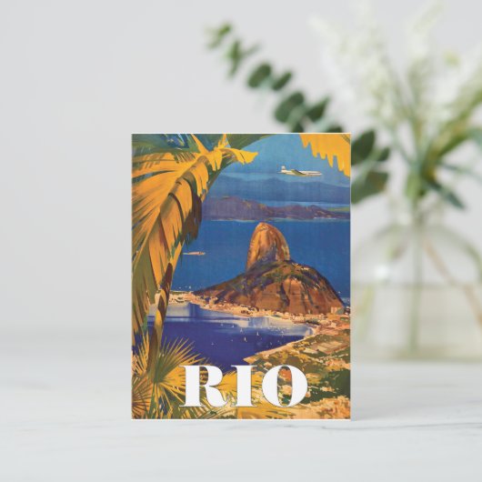 Carte Postale Rio de Janeiro, Brésil (Debout devant)