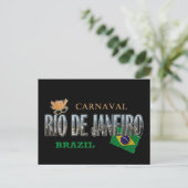Carte Postale Rio de Janeiro Brésil (Debout devant)