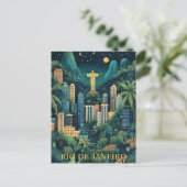 Carte Postale Rio de Janeiro Brésil Voyage (Debout devant)