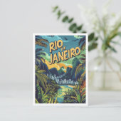 Carte Postale Rio de Janeiro Brésil Voyage (Debout devant)