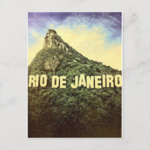 Carte Postale Rio de Janeiro Hollywood Vintage
