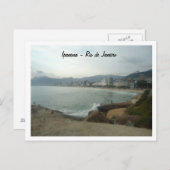 Carte Postale Rio de Janeiro - Ipanema (Devant / Derrière)