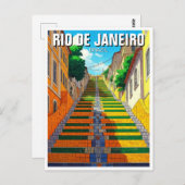 Carte Postale Rio de Janeiro Lapa Brésil (Devant / Derrière)