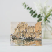 Carte Postale Rio dei Mendicanti, Venise par John Singer Sargent (Debout devant)
