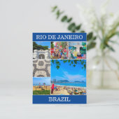 Carte Postale rio pittoresque (Debout devant)