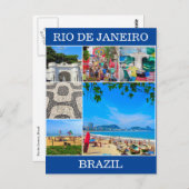 Carte Postale rio pittoresque (Devant / Derrière)