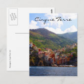 Carte Postale riomaggiore 5T (Devant / Derrière)