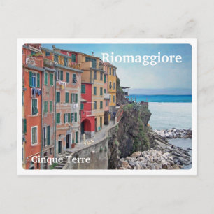 Carte Postale RIOMAGGIORE - Cinque Terre - Ligurie - VILLE -