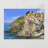 Carte Postale Riomaggiore, Cinqueterre (Devant)