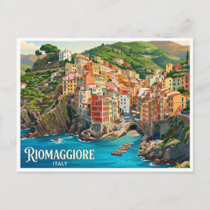Carte Postale Riomaggiore Italie