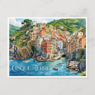Carte Postale Riomaggiore Italie