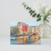 Carte Postale Riomaggiore, Italie (Debout devant)
