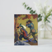 Carte Postale "Rip Van Winkle" Couverture du livre par NC Wyeth (Debout devant)