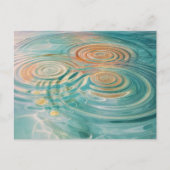 Carte Postale Ripples of Tranquility Abstract Water Harmony (Devant)