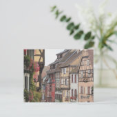 Carte Postale Riquewihr, Alsace, France (Debout devant)