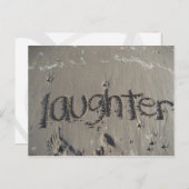 Carte Postale rire (Devant / Derrière)