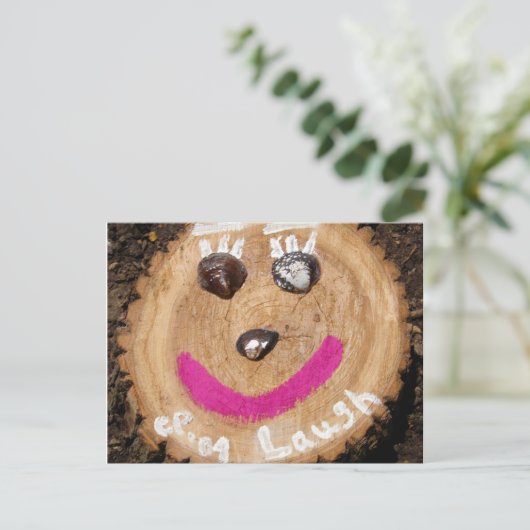 Carte Postale Rire (Debout devant)