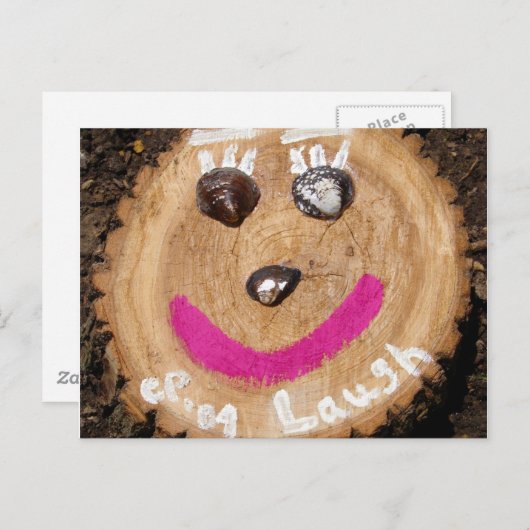Carte Postale Rire (Devant / Derrière)