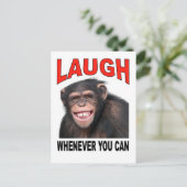 Carte Postale rire (Debout devant)