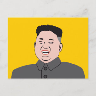 Carte Postale Rire Kim Jon-un