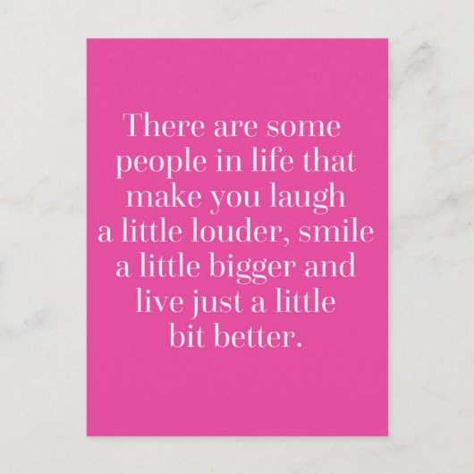 Carte Postale Rire Un Peu Plus Haut (Devant)