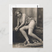 Carte postale Risque (Devant / Derrière)