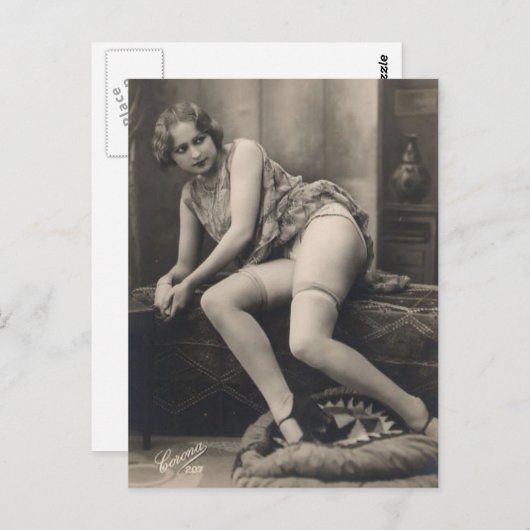 Carte postale Risque (Devant / Derrière)