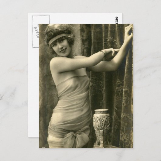 Carte postale Risque (Devant / Derrière)