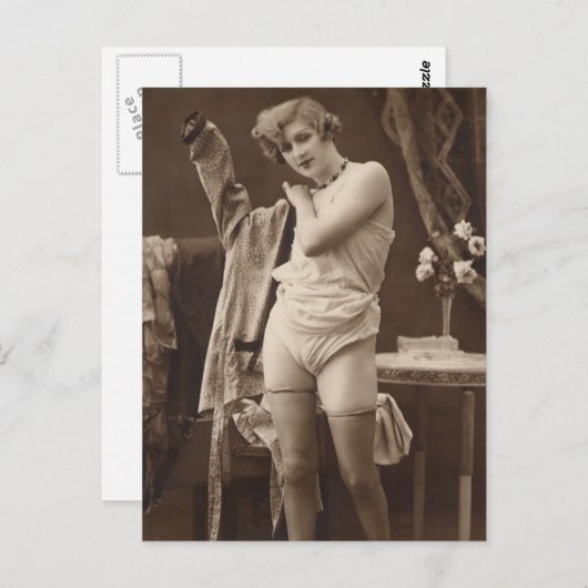 Carte postale Risque (Devant / Derrière)