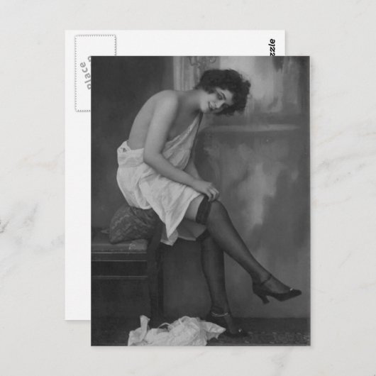 Carte postale Risque (Devant / Derrière)