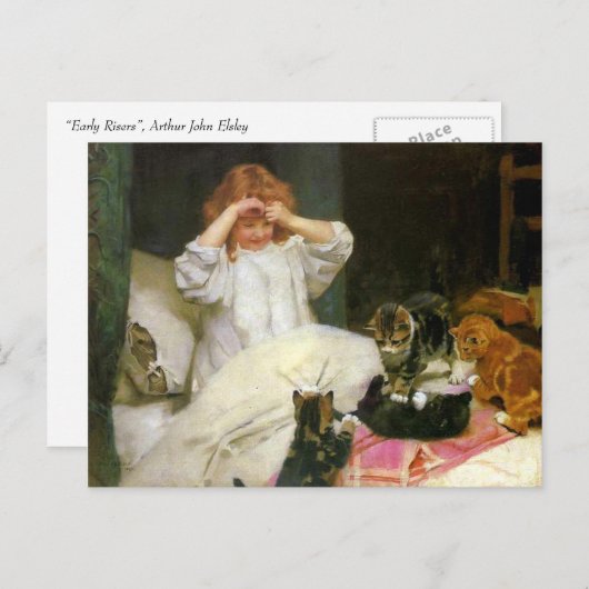 Carte Postale Risques précoces (Devant / Derrière)